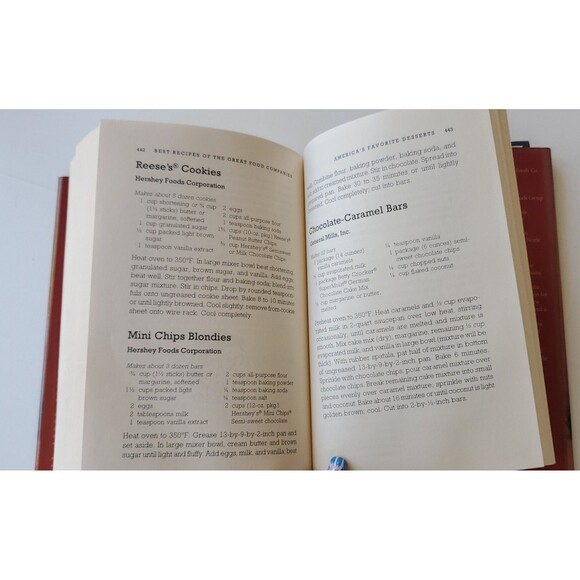 Best Recipes of the Great Food Companies Hardcover Vintage Cookbook 1990s Book - Picture 9 of 11